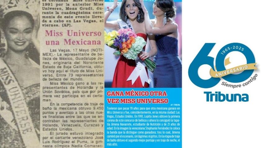 60 años, 60 historias: Las cuatro coronas mexicanas en Miss Universo