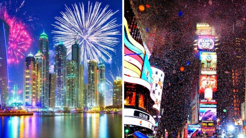 Desde Dubái hasta Nueva York: Los 5 mejores destinos turísticos para recibir el Año Nuevo 2026