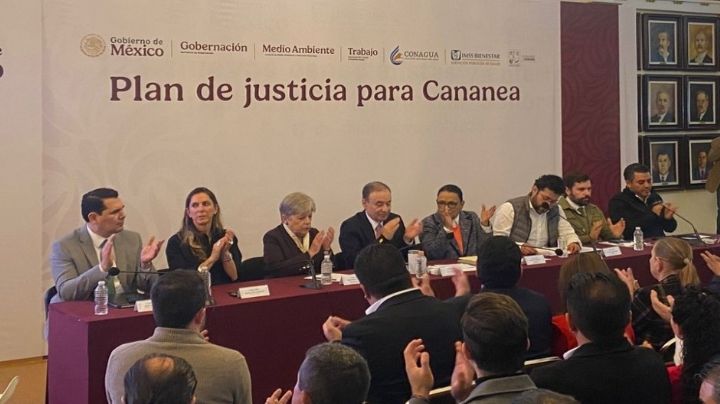 Alfonso Durazo presenta plan de trabajo y acciones para remediar daño en el Río Sonora