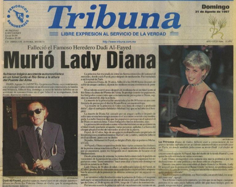 60 años, 60 historias: La muerte de una princesa que estremeció al mundo entero