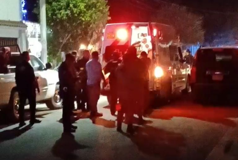 Las víctimas fueron atendidas en el lugar de los hechos