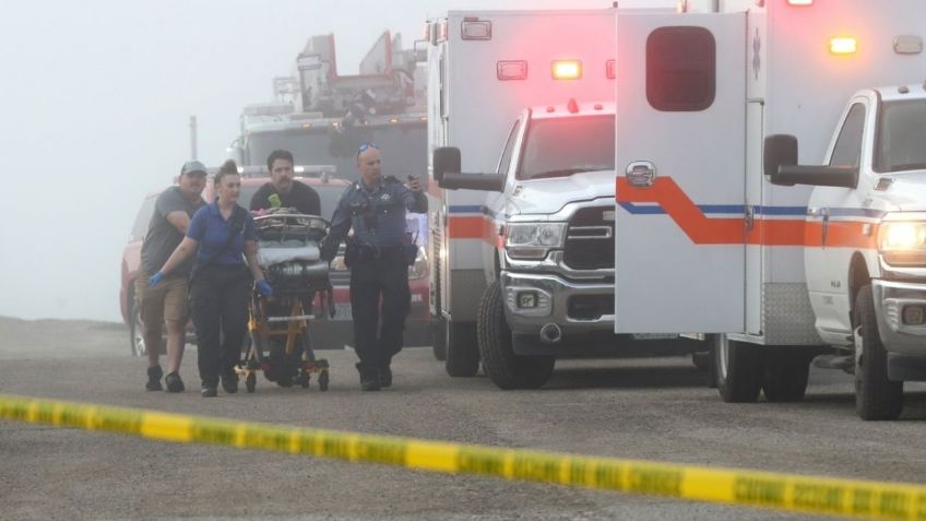 Semar confirma 5 muertos tras desplome de aeronave en Texas; continúa búsqueda un desaparecido