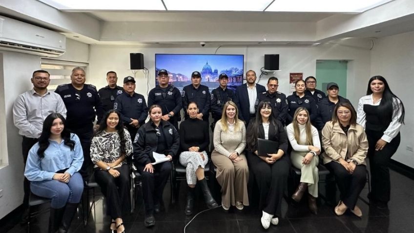 Capacitan a policías municipales de Sonora en estrategias para prevenir la violencia