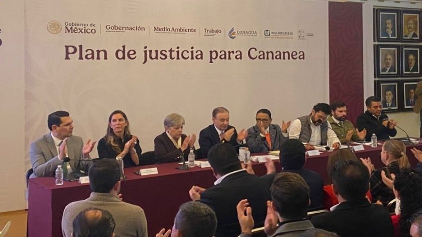 Alfonso Durazo presenta plan de trabajo y acciones para remediar daño en el Río Sonora