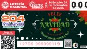 Foto ilustrativa de la nota titulada: Lotería Nacional EN VIVO: Lista COMPLETA de GANADORES del Sorteo Gordo de Navidad No. 224 de HOY miércoles 24 de diciembre