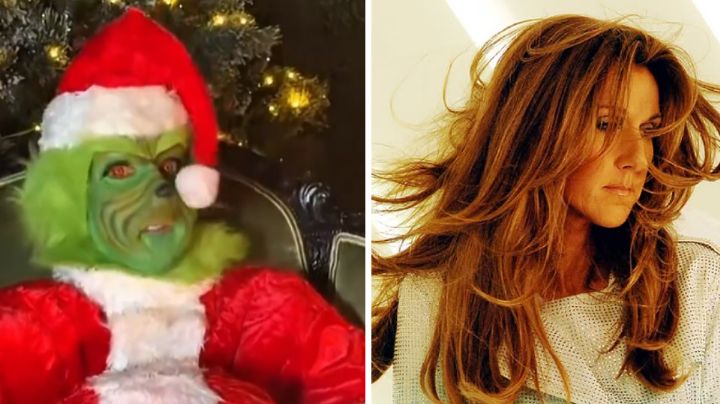 Con humor navideño: Céline Dion se transforma en el 'Grinch' y canta 'All by Myself' (VIDEO)