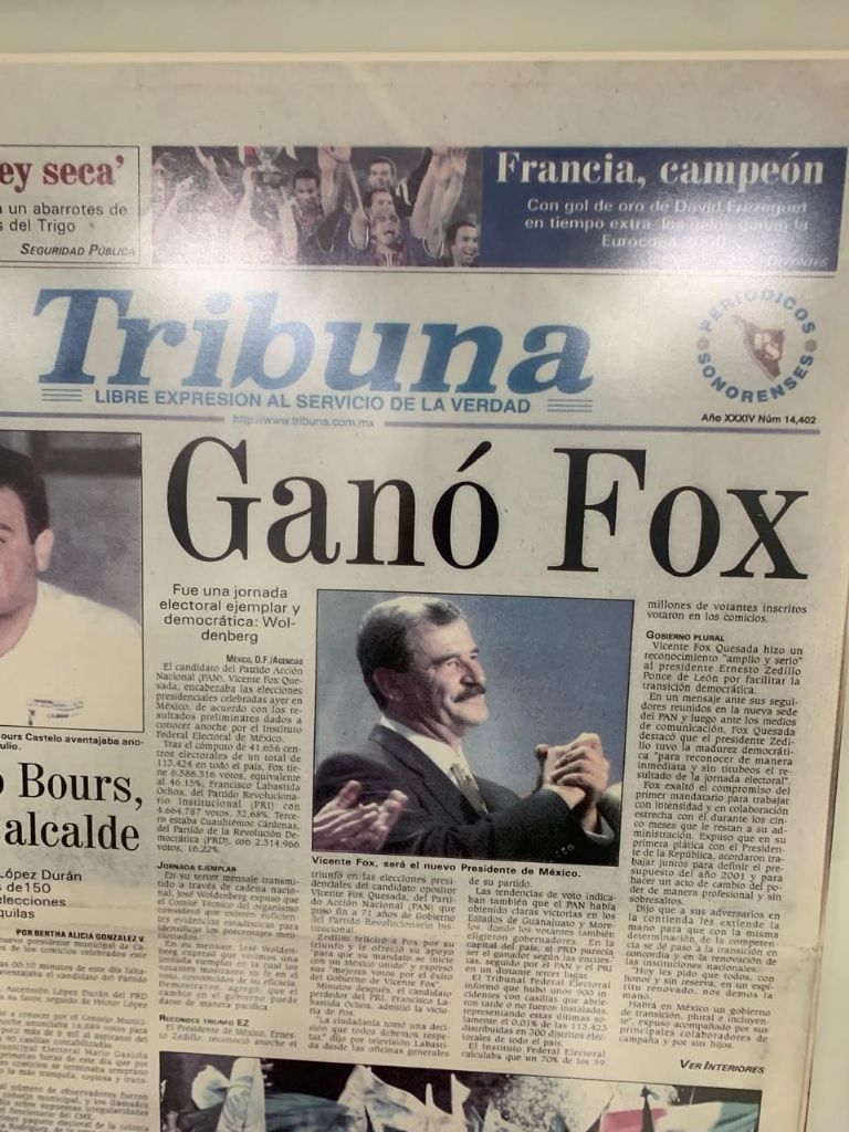 60 años, 60 historias: La alternancia: Vicente Fox gana la presidencia 2000