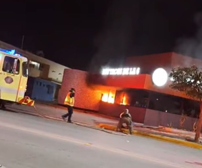 Personal de Bomberos logró sofocar las llamas