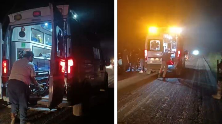 Autobús que viajaba de Monterrey a Huajutla vuelca en Pánuco, Veracruz; hay 8 lesionados