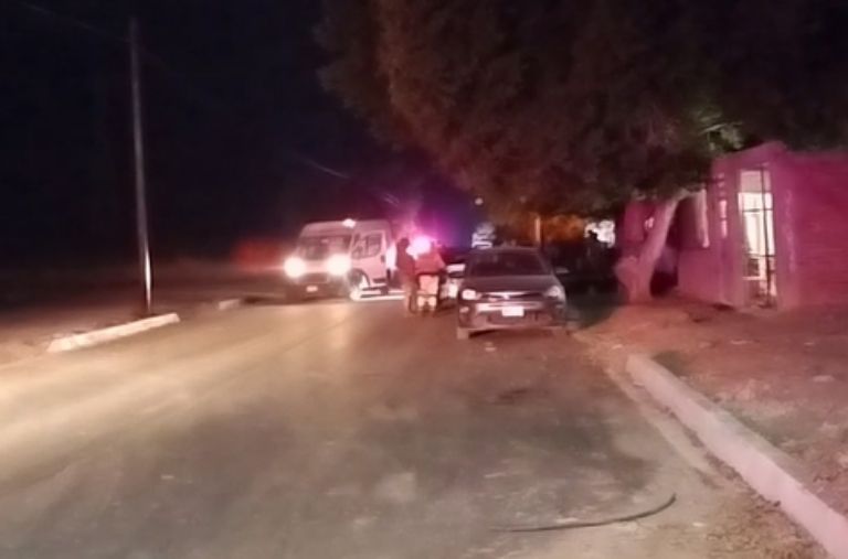 El sitio exacto donde quedó el cuerpo de la víctima