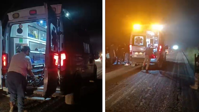 Autobús que viajaba de Monterrey a Huajutla vuelca en Pánuco, Veracruz; hay 8 lesionados