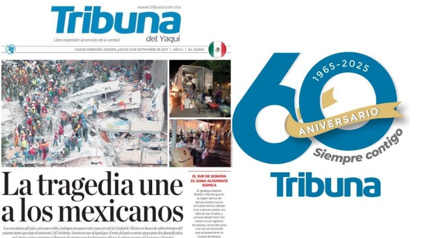 60 años, 60 historias: Tres sismos han sacudido a México un 19 de septiembre