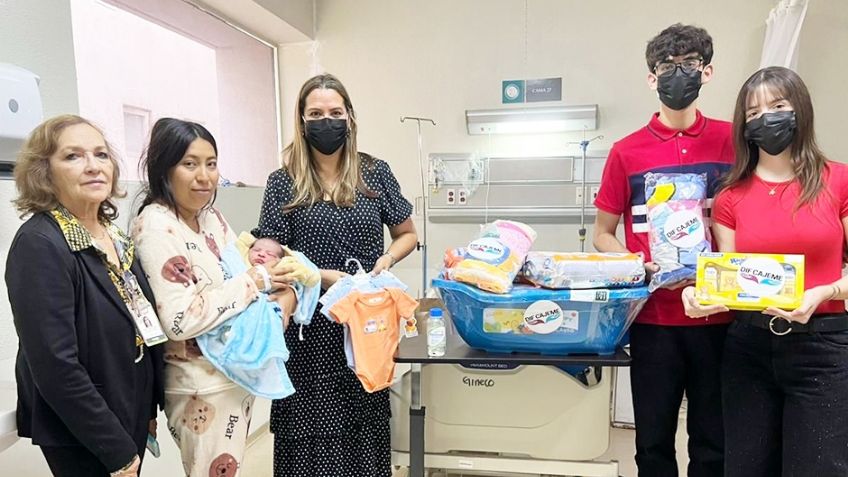 Celebran al 'Bebé Navidad', primer nacimiento del 25 de diciembre en hospital IMSS de Ciudad Obregón