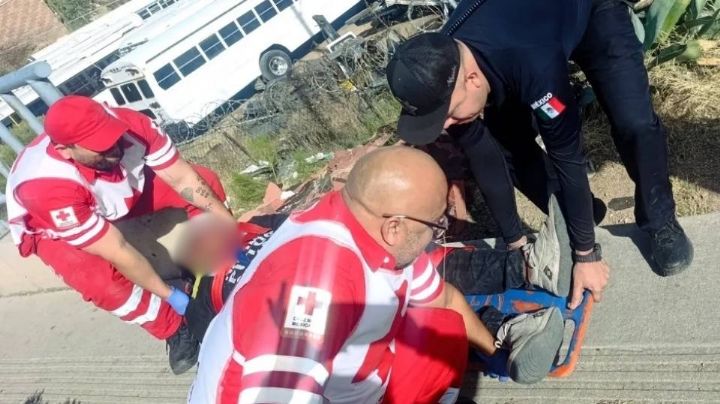 Hombre cae desde seis metros y resulta lesionado de gravedad en Nogales; se habría mareado