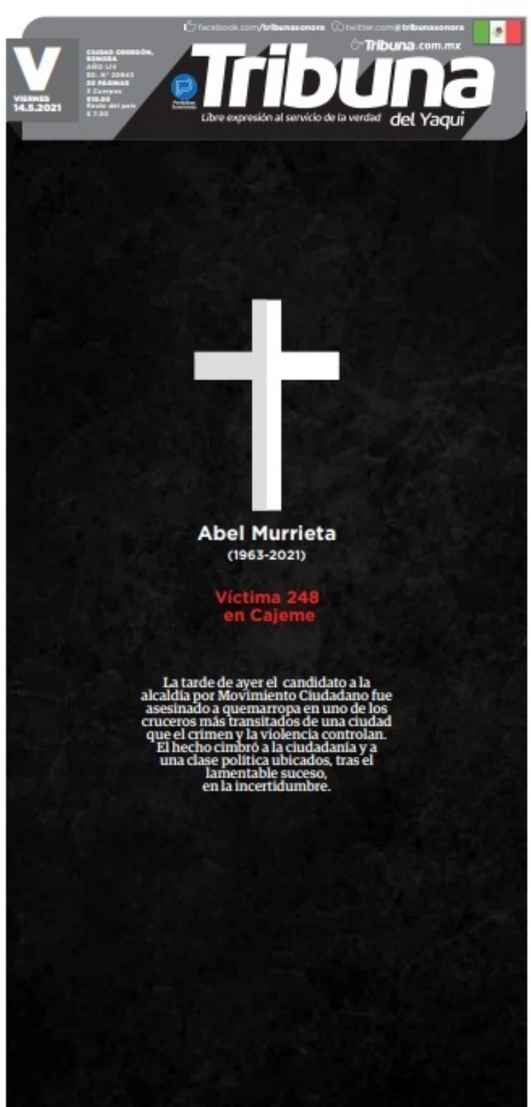 60 años, 60 historias: El día que la violencia silenció a Abel Murrieta; un crimen que marcó la historia política de Sonora
