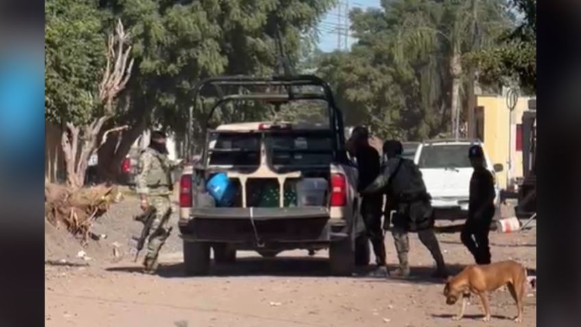 Fuerte movilización policiaca en Ciudad Obregón por presunto lesionado en la colonia Matías Méndez