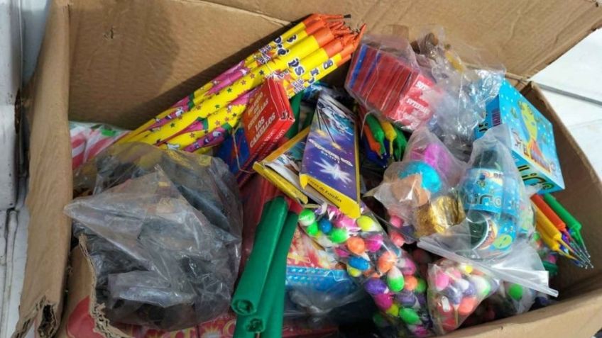 Decomisos de pirotecnia por temporada decembrina en Hermosillo superan los 100 kilos