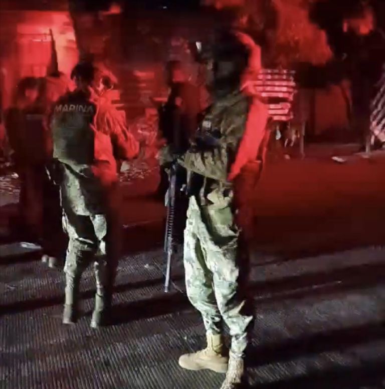 La balacera ocurrió la noche de este sábado. Foto: Facebook