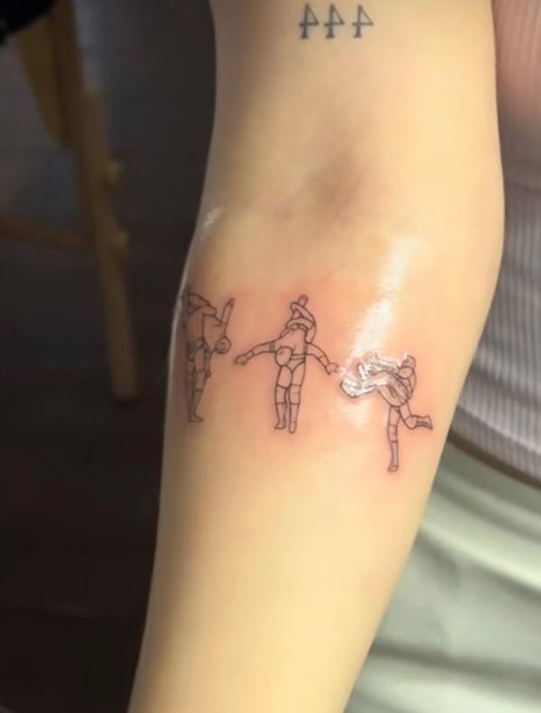 Se hizo un tatuaje en su honor 