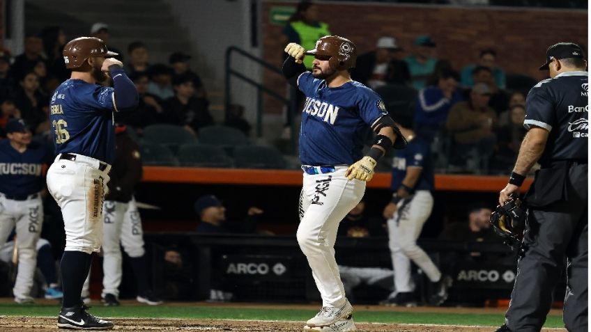 Tucson evita la barrida con blanqueada de 10-0 sobre Naranjeros en el Estadio Fernando Valenzuela