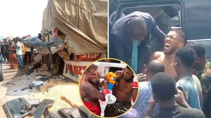 El boxeador Anthony Joshua sufre accidente automovilístico en Nigeria; dos personas murieron