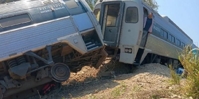 70 personas permanecen hospitalizadas tras el descarrilamiento del Tren Interoceánico. Foto: Facebook