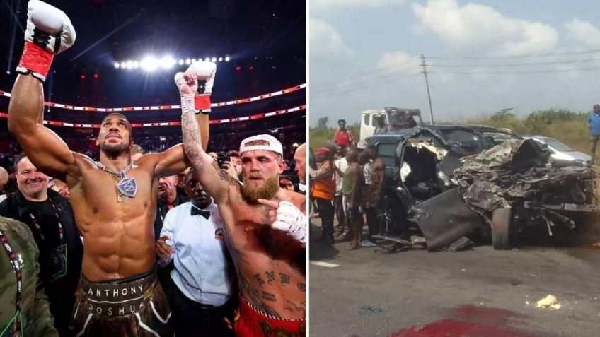 Ellos eran los amigos de Anthony Joshua que fallecieron en el fuerte accidente automovilístico