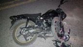 Foto ilustrativa de la nota titulada: Pareja acaba en el hospital tras accidente en Nogales; taxi chocó moto en la que viajaban