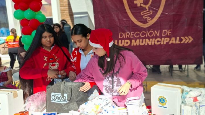 Salud Municipal de Navojoa recolecta paquetes de medicamentos para las comunidades