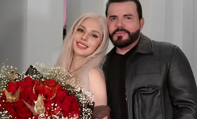 Roberto y su actual pareja 