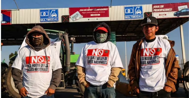  Ley de Aguas impulsada por Morena que genera conflicto con campesinos