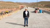 Foto ilustrativa de la nota titulada: Alfonso Durazo supervisa avance del 80% de la carretera Bavispe- Nuevo Casas Grandes