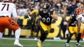 Foto ilustrativa de la nota titulada: Los Steelers tendrían de vuelta a T.J. Watt para el duelo de 'vida o muerte' ante Ravens