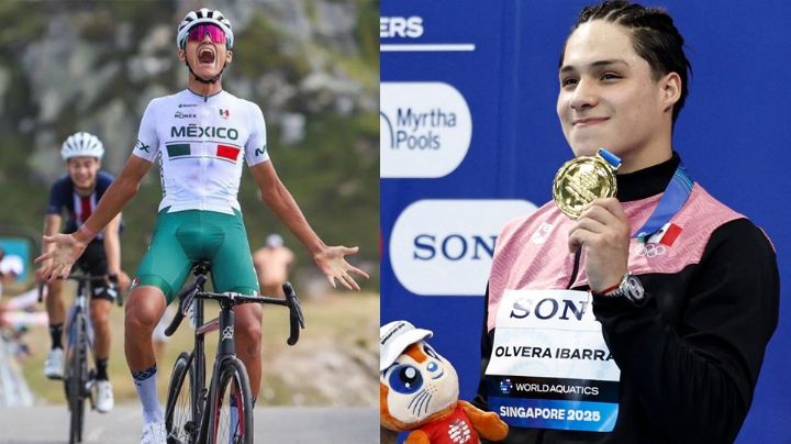Isaac del Toro y Osmar Olvera destacan como los deportistas mexicanos con mayor éxito en el 2025