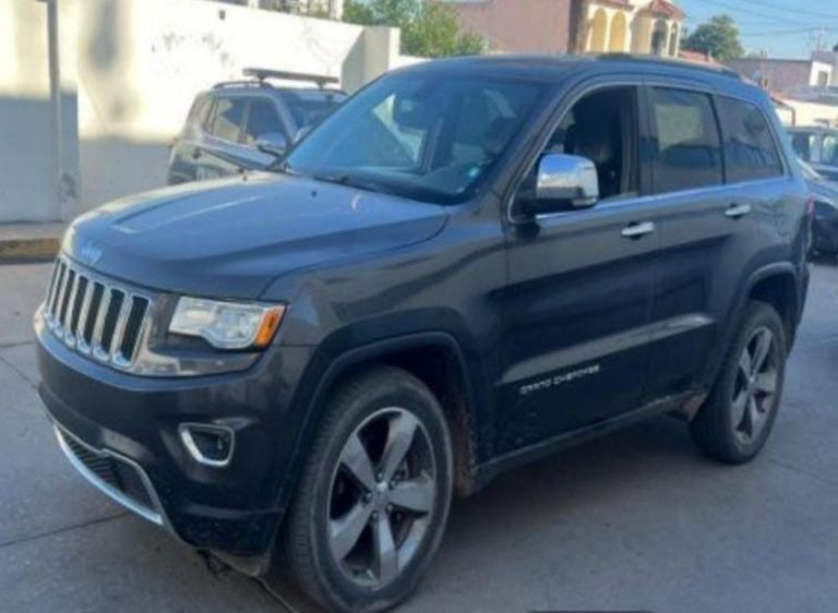 Uno de los vehículos detenidos