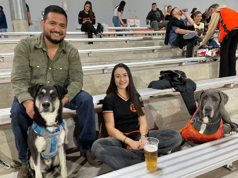Disfrutan perritos de los Naranjeros de Hermosillo la última serie del rol regular de la LAMP