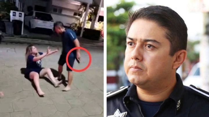 Suspenden a juez de Quintana Roo captado en plena agresión contra mujer con pistola en mano