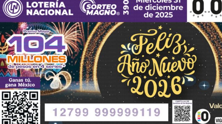 Lista COMPLETA de GANADORES del Sorteo Magno de Fin de Año de la Lotería Nacional de HOY, miércoles 31 de diciembre