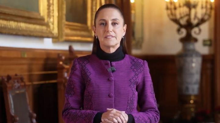 VIDEO: Claudia Sheinbaum envía mensaje de Año Nuevo y adelanta sus compromisos para 2026