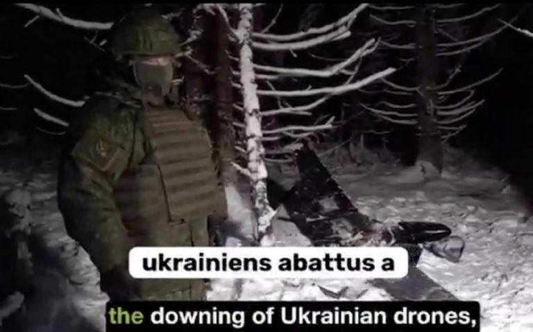 El VIDEO muestra los drones que iban contra la casa de Putin. Foto: Internet