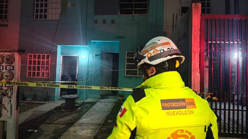 TRAGEDIA en Fin de Año: Voraz incendio en vivienda de Nuevo León provoca la muerte de una persona