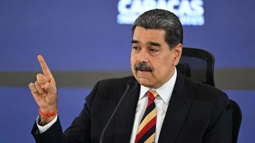 Maduro acusa a Estados Unidos de transmitir "noticias falsas" de Venezuela: "Todo lo que dicen es mentira"