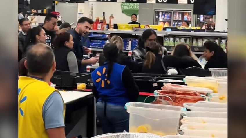'Lady Pavo' se vuelve viral en el cierre del 2025 tras pelea en supermercado de la CDMX (VIDEO)