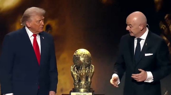 Entre aplausos y controversia, Donald Trump es galardonado con el Premio de la Paz de la FIFA