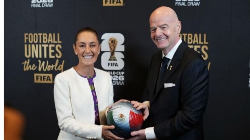 Sheinbaum asiste al Sorteo del Mundial 2026, Segob celebra aprobación de la Ley de Aguas y más en Top 3 México