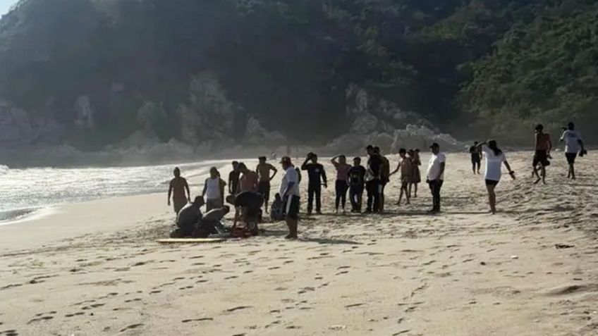 Tragedia en Oaxaca: Pequeña de solo 10 años muere ahogada tras ser arrastrada por el mar