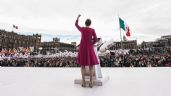Foto ilustrativa de la nota titulada: Claudia Sheinbaum EN VIVO desde el Zócalo hoy sábado 6 de diciembre: Morena celebra 7 años de la 4T