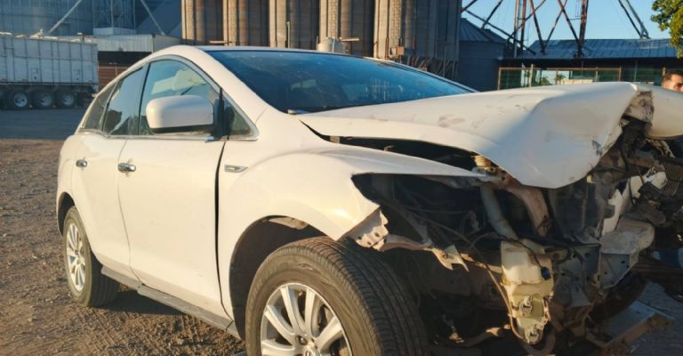 Uno de los conductores involucrados tuvo que ser trasladado a un hospital.