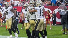 Foto que representa a Se acabó la magia de Mayfield y los Bucs fueron sorprendidos en casa por los Saints
