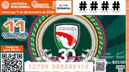 Foto que representa a Lotería Nacional: Lista completa de GANADORES del Sorteo Zodiaco ESPECIAL No. 1729 domingo 7 de diciembre